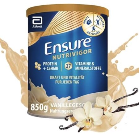 Sữa Ensure Nutrivigor Vanilla 850g Vị Dâu - Hạnh Nhân - Socola - Vanil