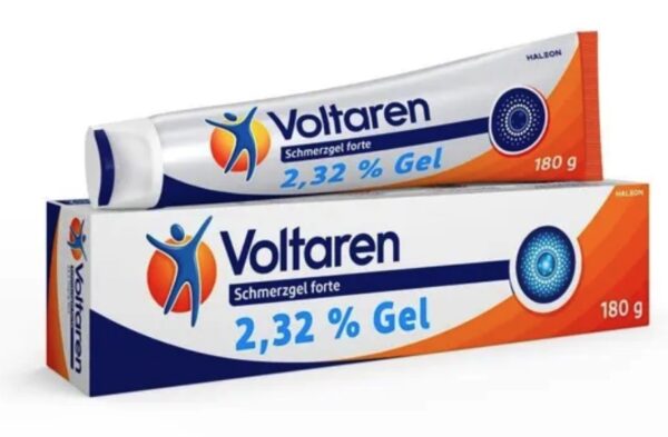 Kem Bôi Giảm Đau Lưng - Khớp - Cơ - Massage Voltaren Schmerzgel forte 23,2 mg/g gel với diclofenac