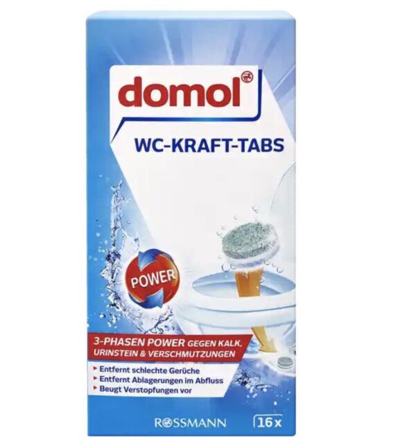 Viên tẩy trắng bồn cầu - Domol - 16 Viên