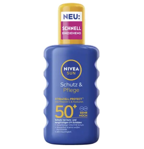 Xịt chống nắng bảo vệ và chăm sóc SPF 50+