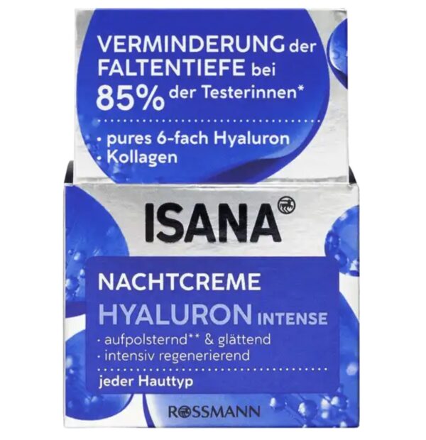 Kem dưỡng da ban đêm ISANA Hyaluron Intense