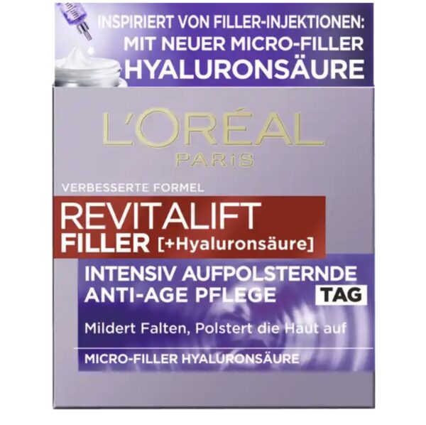 Kem dưỡng da ban ngày chống lão hóa L'Oréal Paris +Hyaluronic Acid